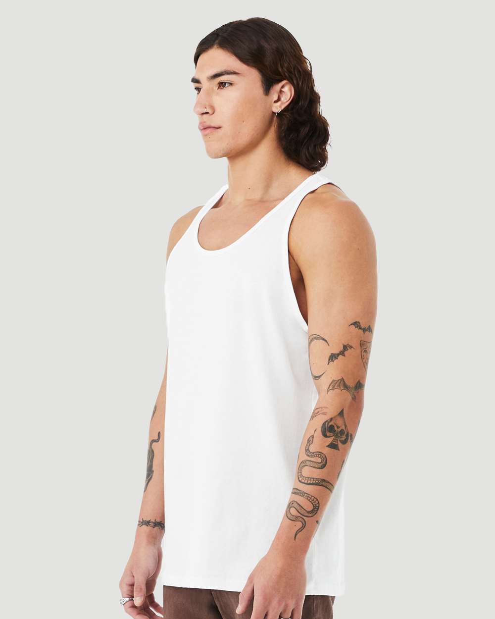 3480CVC Bella + Canvas Heather Tank - Siide Image