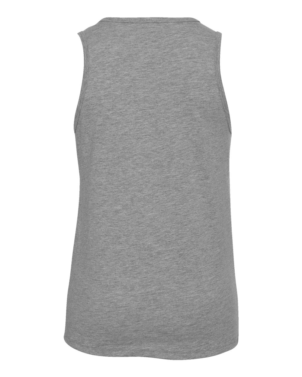 3480YCVC Bella + Canvas Youth Heather CVC Tank - Back Image