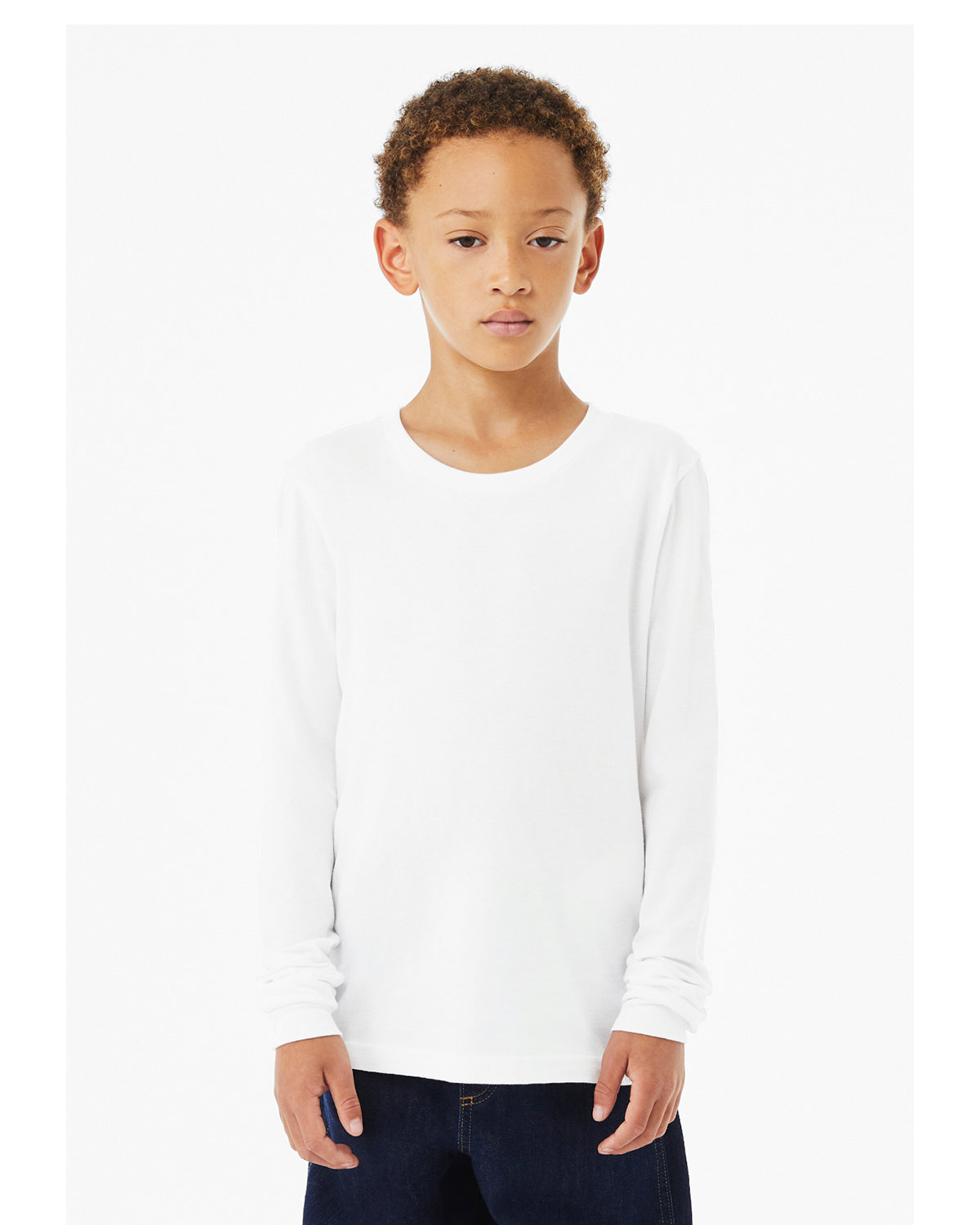 3501YCV Bella + Canvas Youth Heather CVC Long-Sleeve T-Shirt 3501YCV Bella + Canvas Youth Heather CVC Long-Sleeve T-Shirt