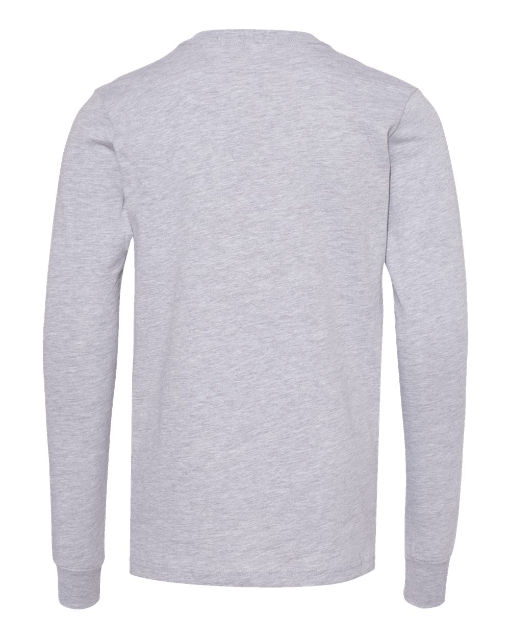 3501YCVC Bella + Canvas Children’s Boys & Girls CVC Long-Sleeve T-Shirt - Back Image