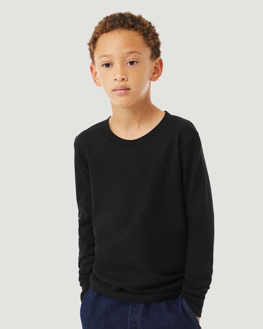 3513Y Bella + Canvas Youth Triblend Long Sleeve Tee