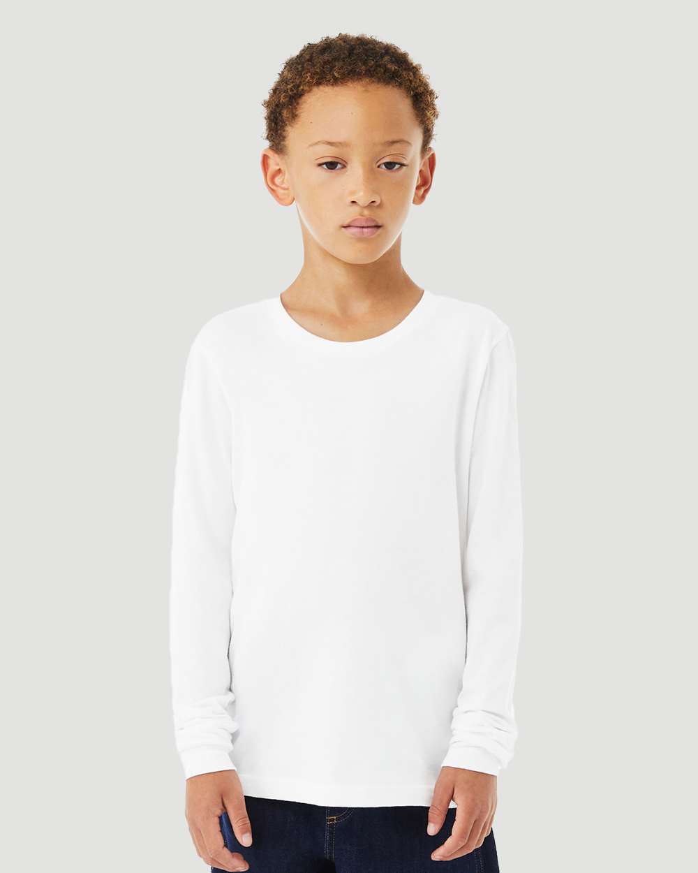 3513Y Bella + Canvas Youth Triblend Long Sleeve Tee