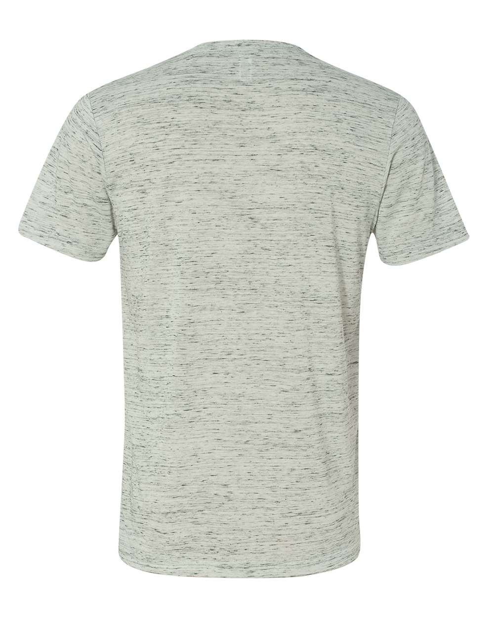 3655 Bella + Canvas V-Neck Textured T-Shirt 3655 Bella + Canvas V-Neck Textured T-Shirt - Back Image