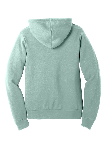 3719 Bella + Canvas Unisex Fleece Pullover Hoodie - Back Image