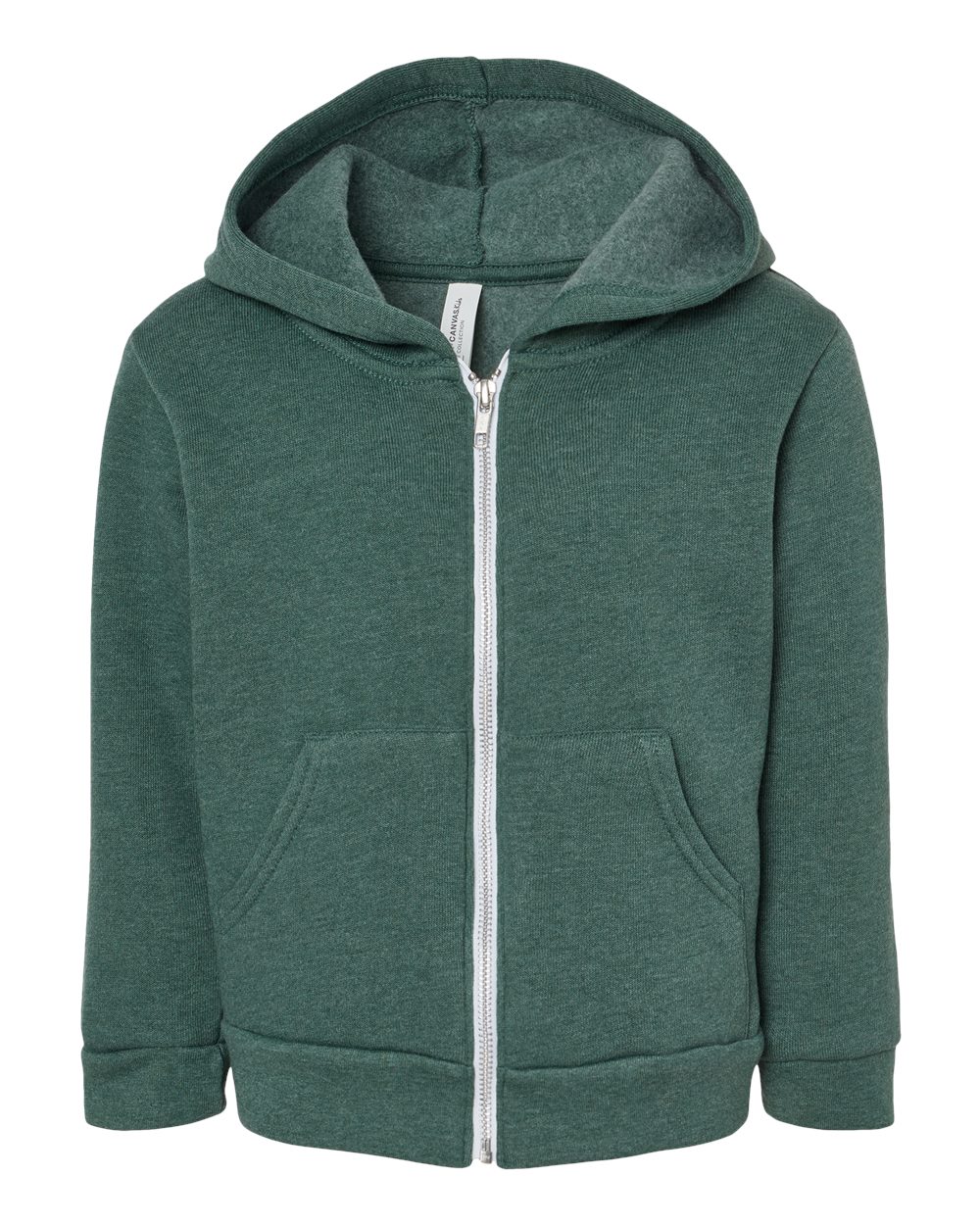 3739T Bella + Canvas Toddler Full-Zip Hoodie 3739T Bella + Canvas Toddler Full-Zip Hoodie
