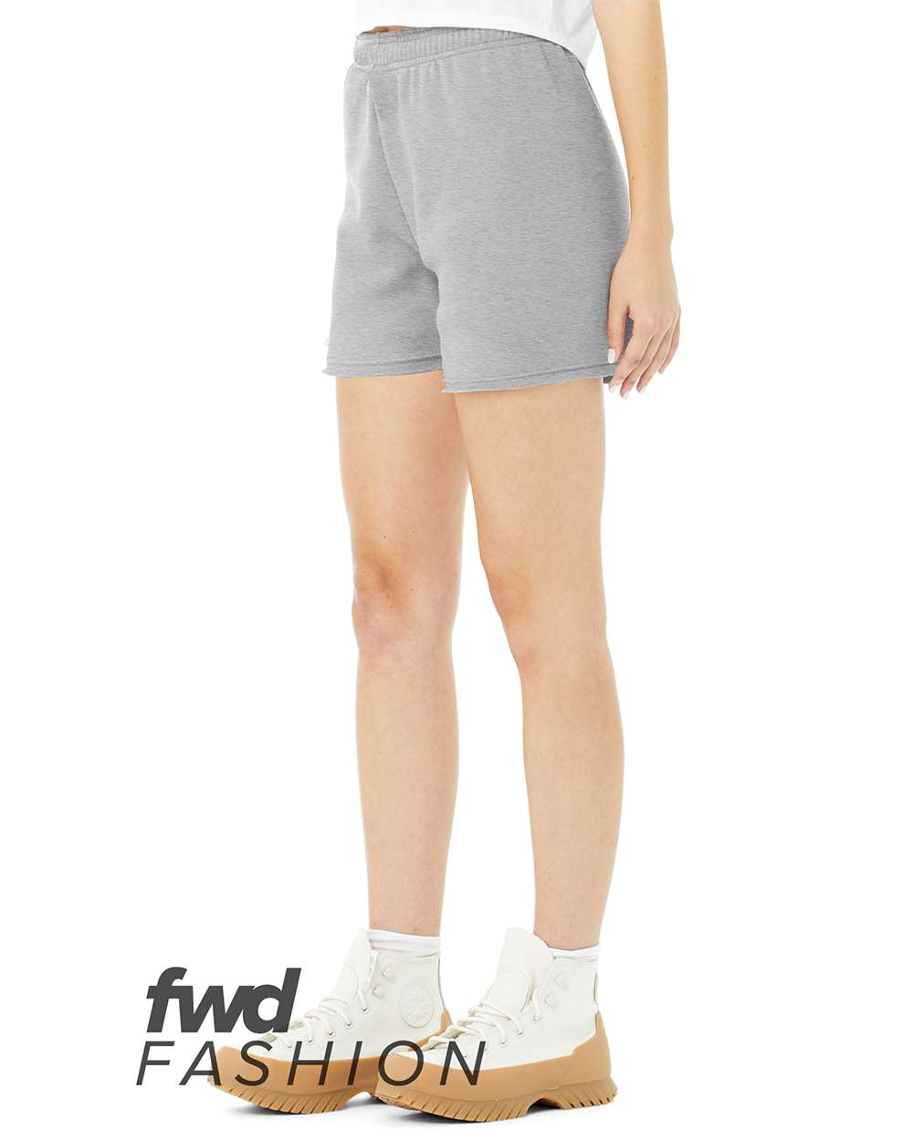 3797 Bella + Canvas Women’s Cutoff Sweat Short 3797 Bella + Canvas Women’s Cutoff Sweat Short - Siide Image