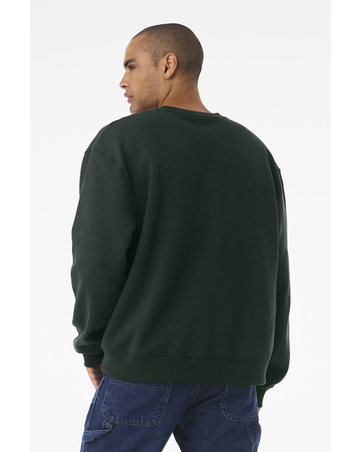 Bella + Canvas Screen Print 4711 Unisex 10oz Crewneck Sweatshirt Bella + Canvas Screen Print 4711 Unisex 10oz Crewneck Sweatshirt - Back Image