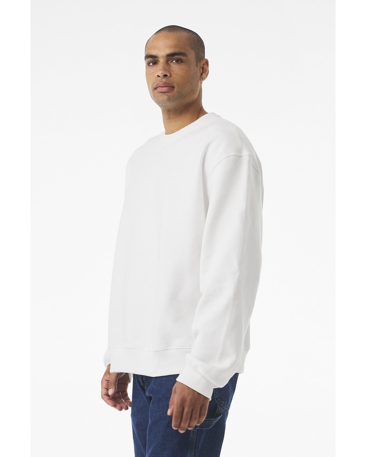 4711 Bella + Canvas Unisex 10oz Crewneck Sweatshirt - Siide Image