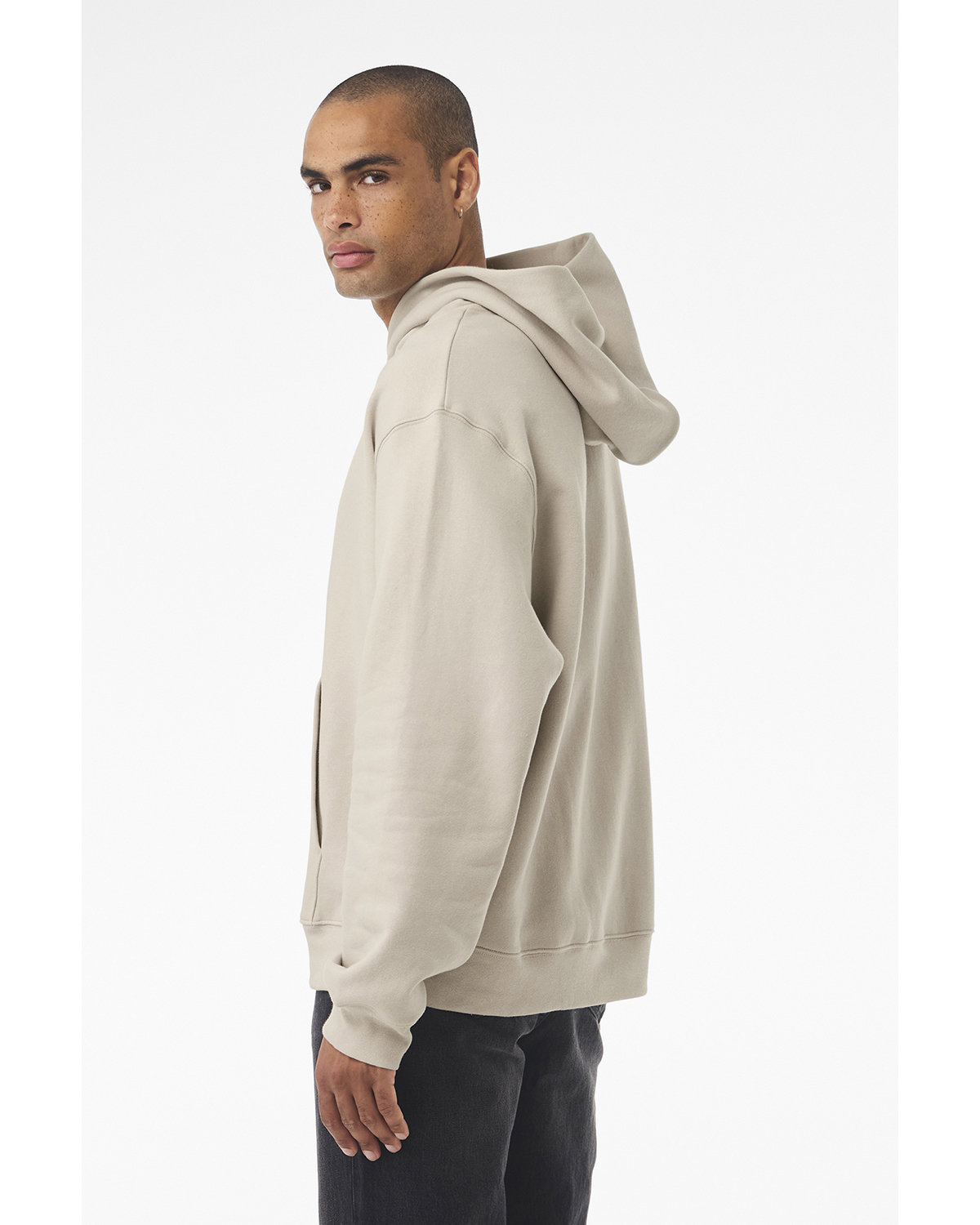 Bella + Canvas Screen Print 4719 Unisex 10oz Hooded Pullover Bella + Canvas Screen Print 4719 Unisex 10oz Hooded Pullover - Back Image