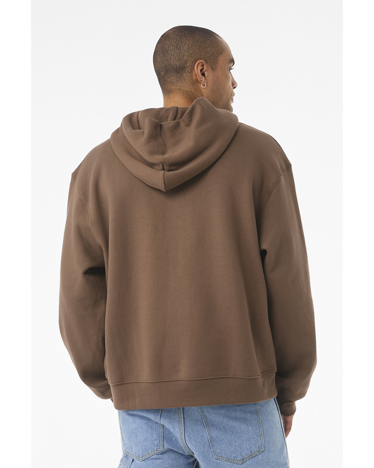 Bella + Canvas Direct to Film (DTF) 4719 Unisex 10oz Hooded Pullover - Back Image