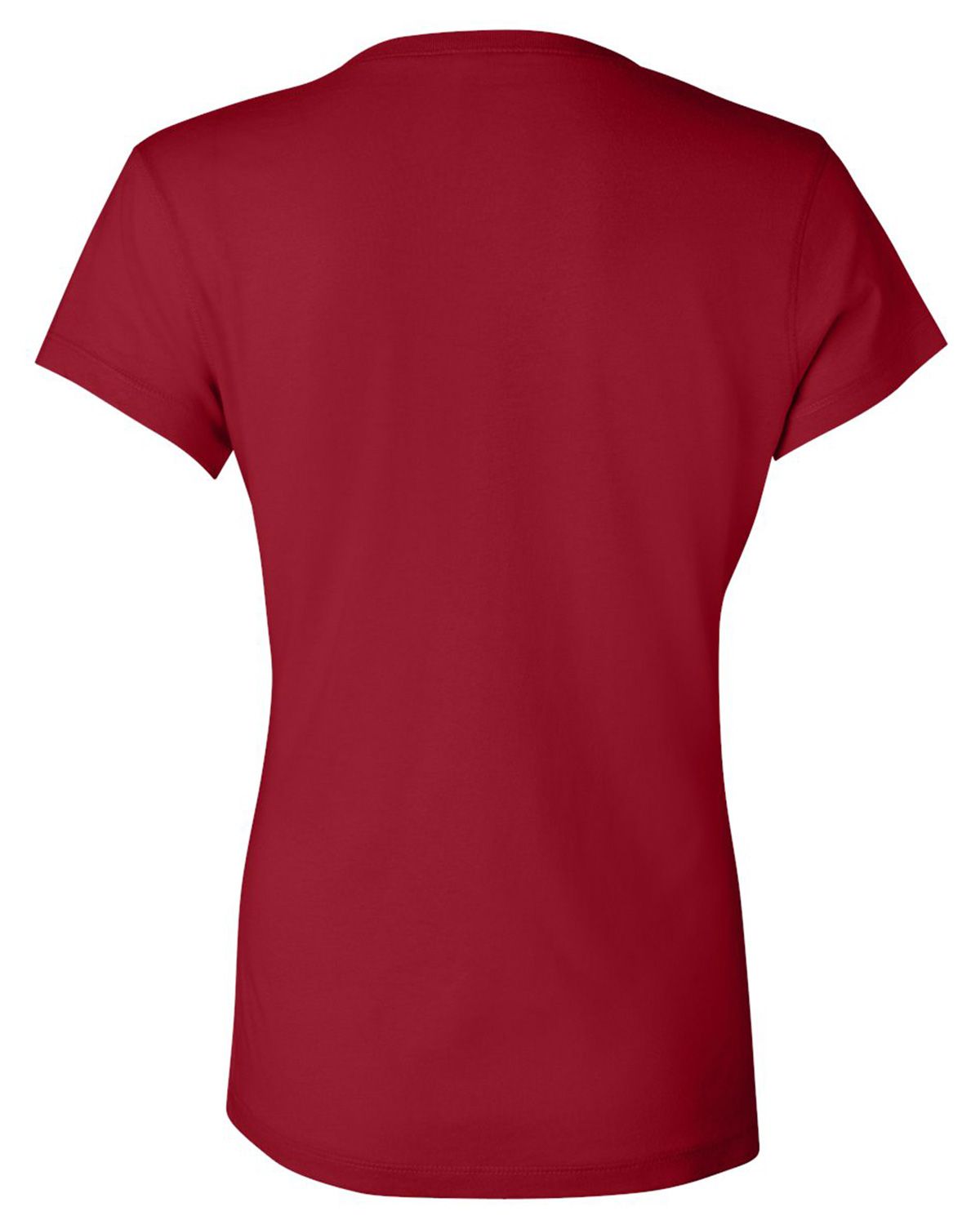 6005 Bella + Canvas Women’s Jersey V-Neck Tee - Back Image