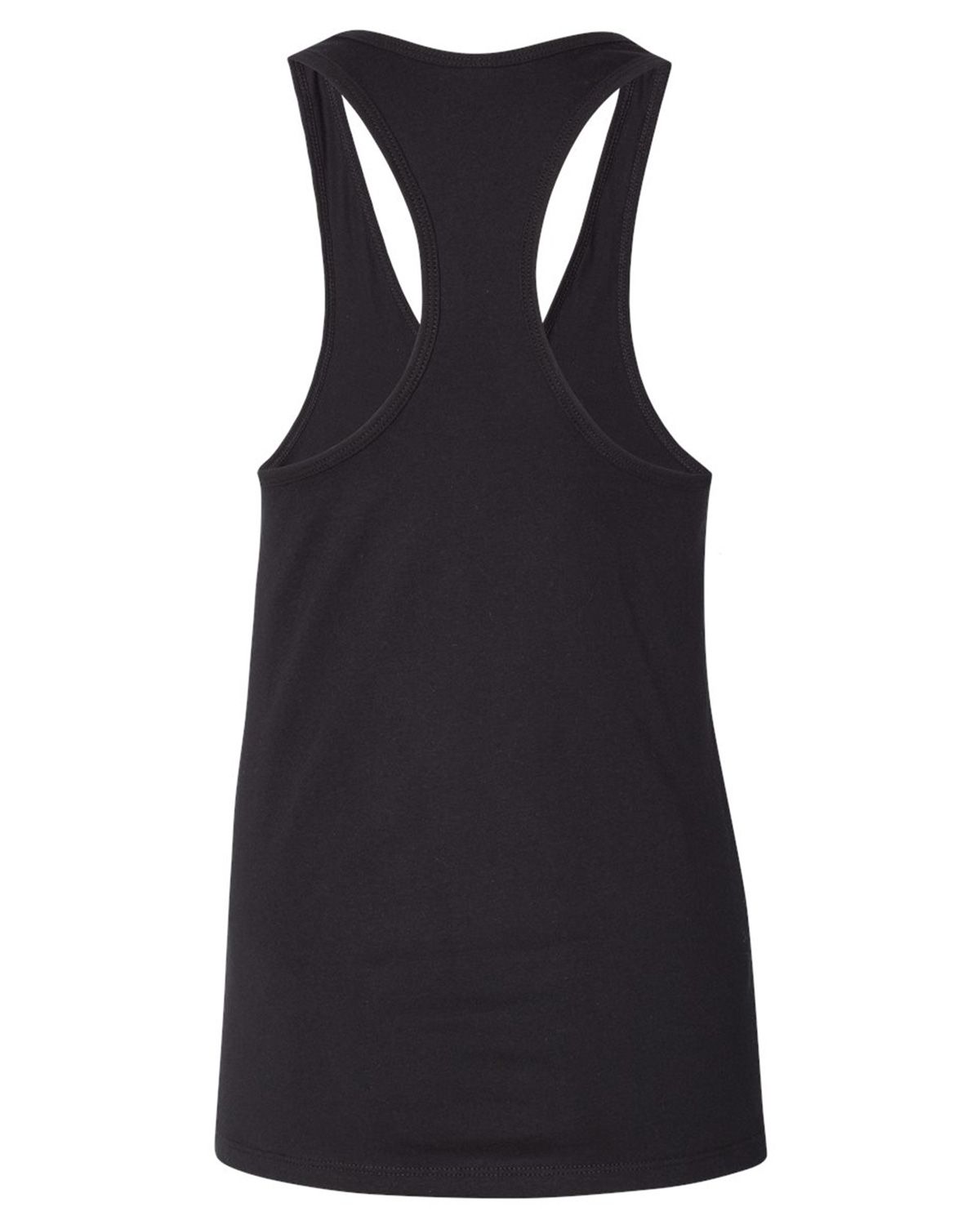 6008 Bella + Canvas Womens Jersey Racerback Tank - Back Image