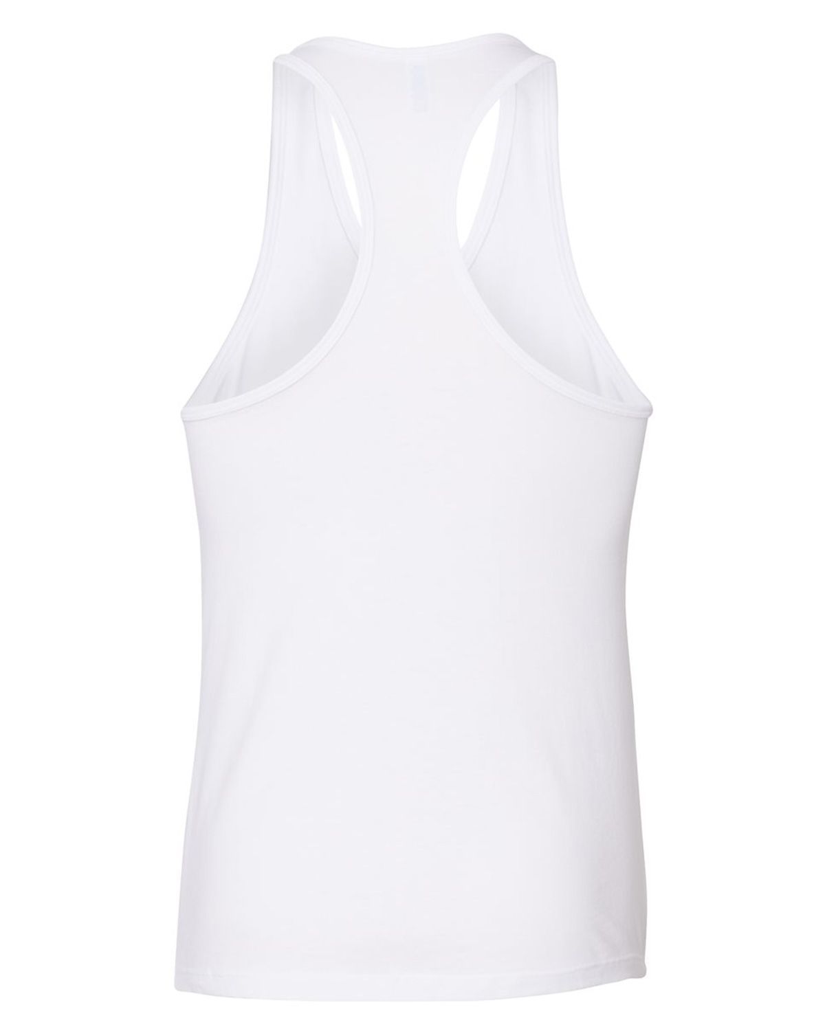 6008 Bella + Canvas Womens Jersey Racerback Tank - Back Image