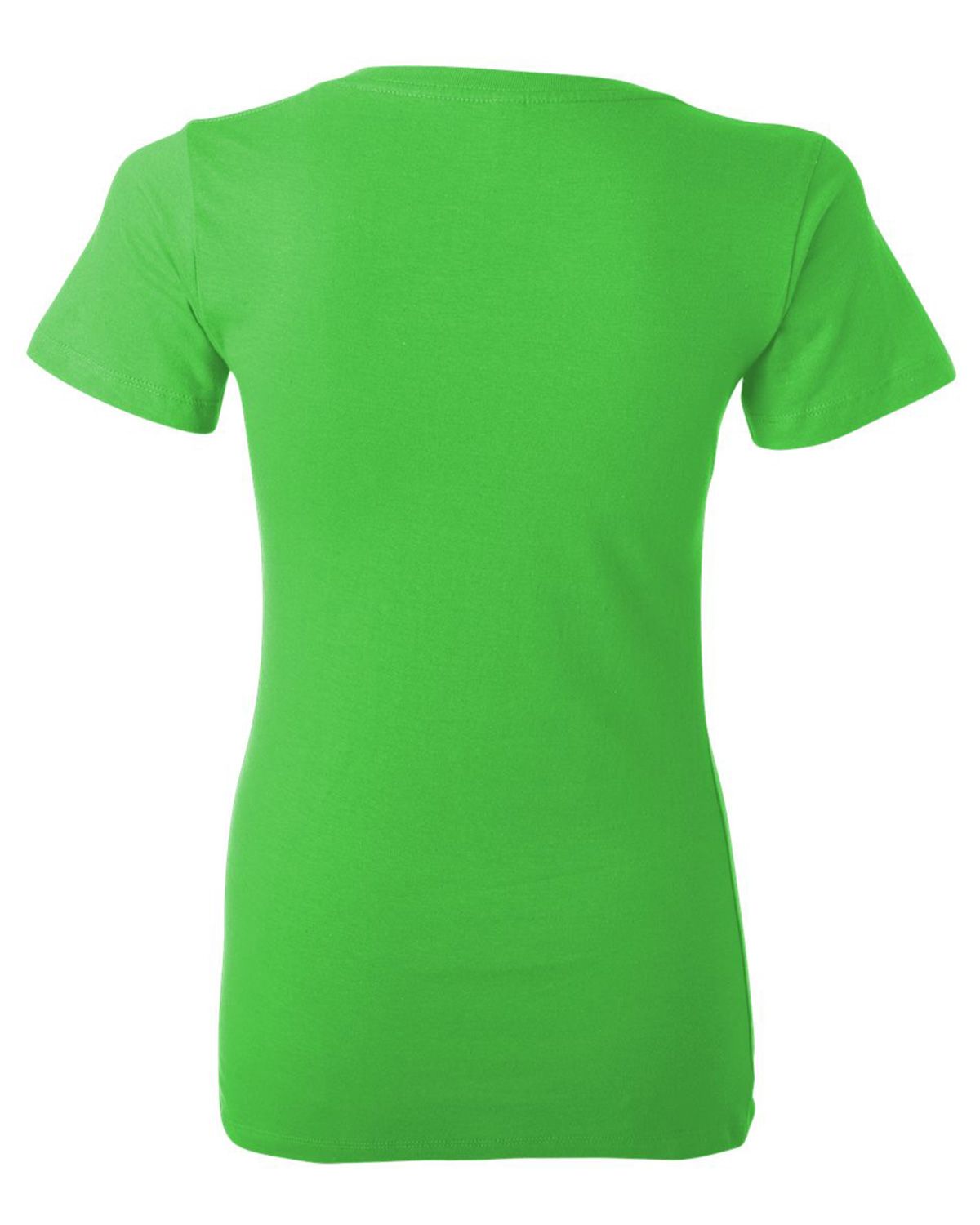 6035 Bella + Canvas Women’s Jersey Deep V-Neck Tee - Back Image