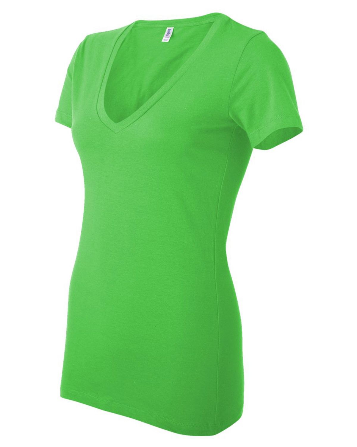 6035 Bella + Canvas Women’s Jersey Deep V-Neck Tee - Siide Image