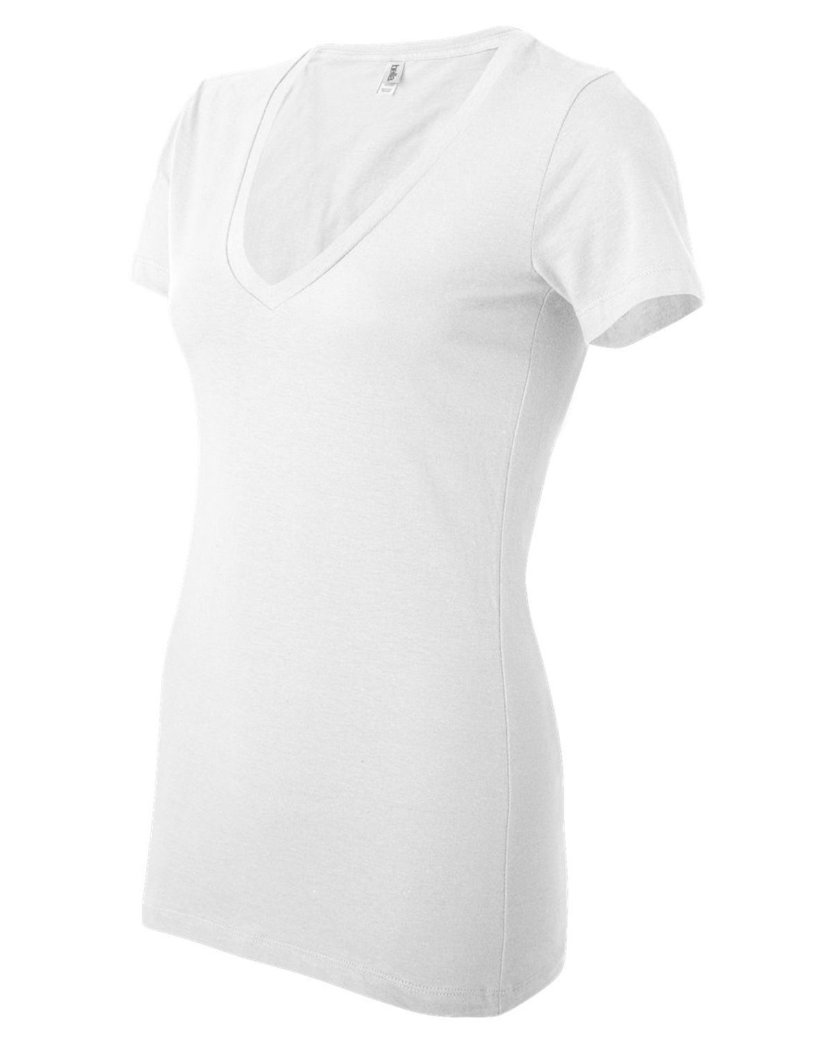 6035 Bella + Canvas Women’s Jersey Deep V-Neck Tee - Siide Image
