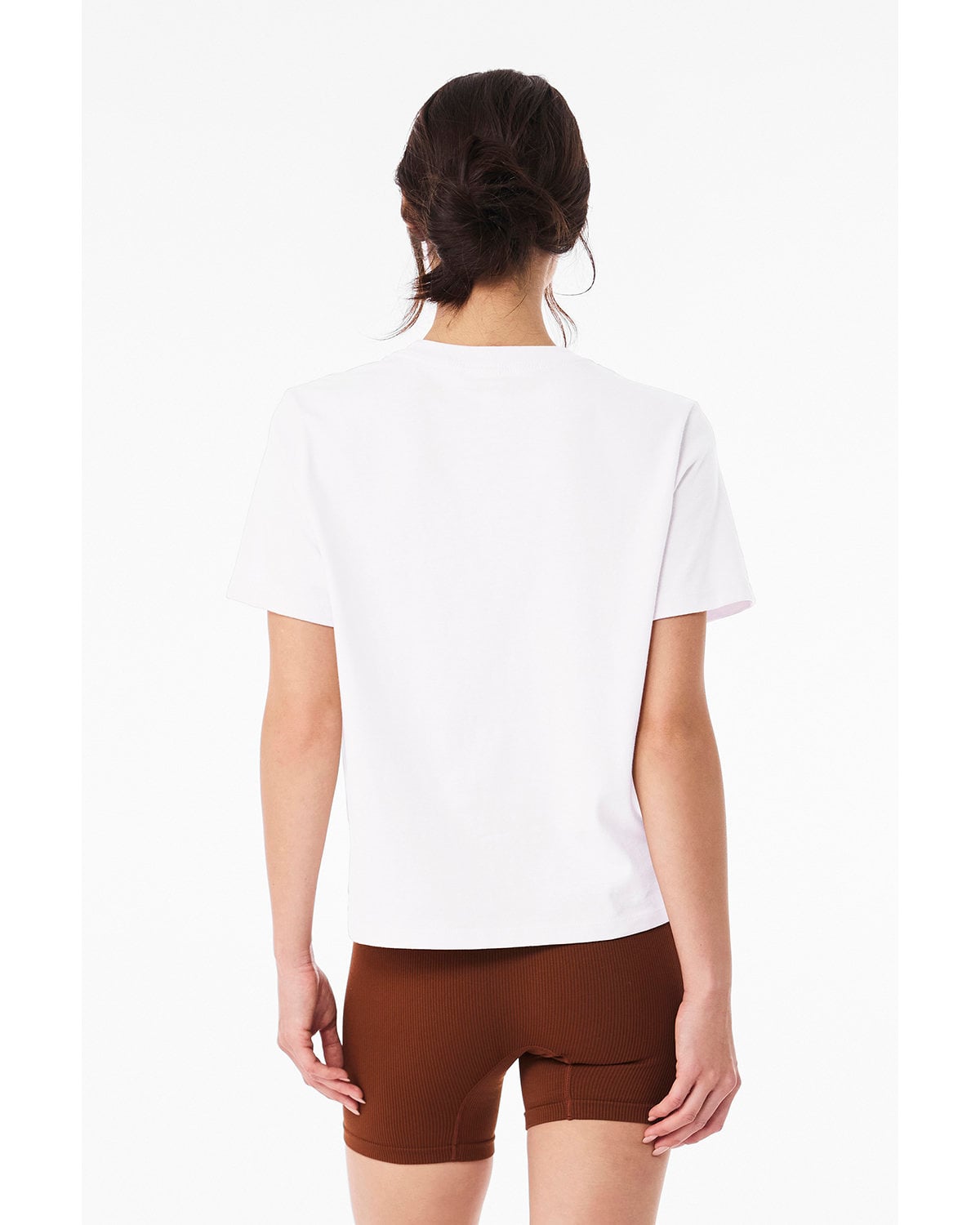 6110C Bella + Canvas Ladies 6oz Heavyweight T-Shirt - Back Image