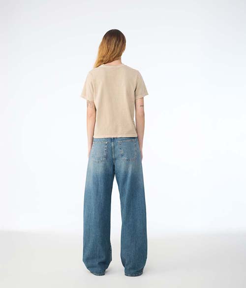 6110GD Bella + Canvas Womens Garment Dye Tee 6110GD Bella + Canvas Womens Garment Dye Tee - Back Image