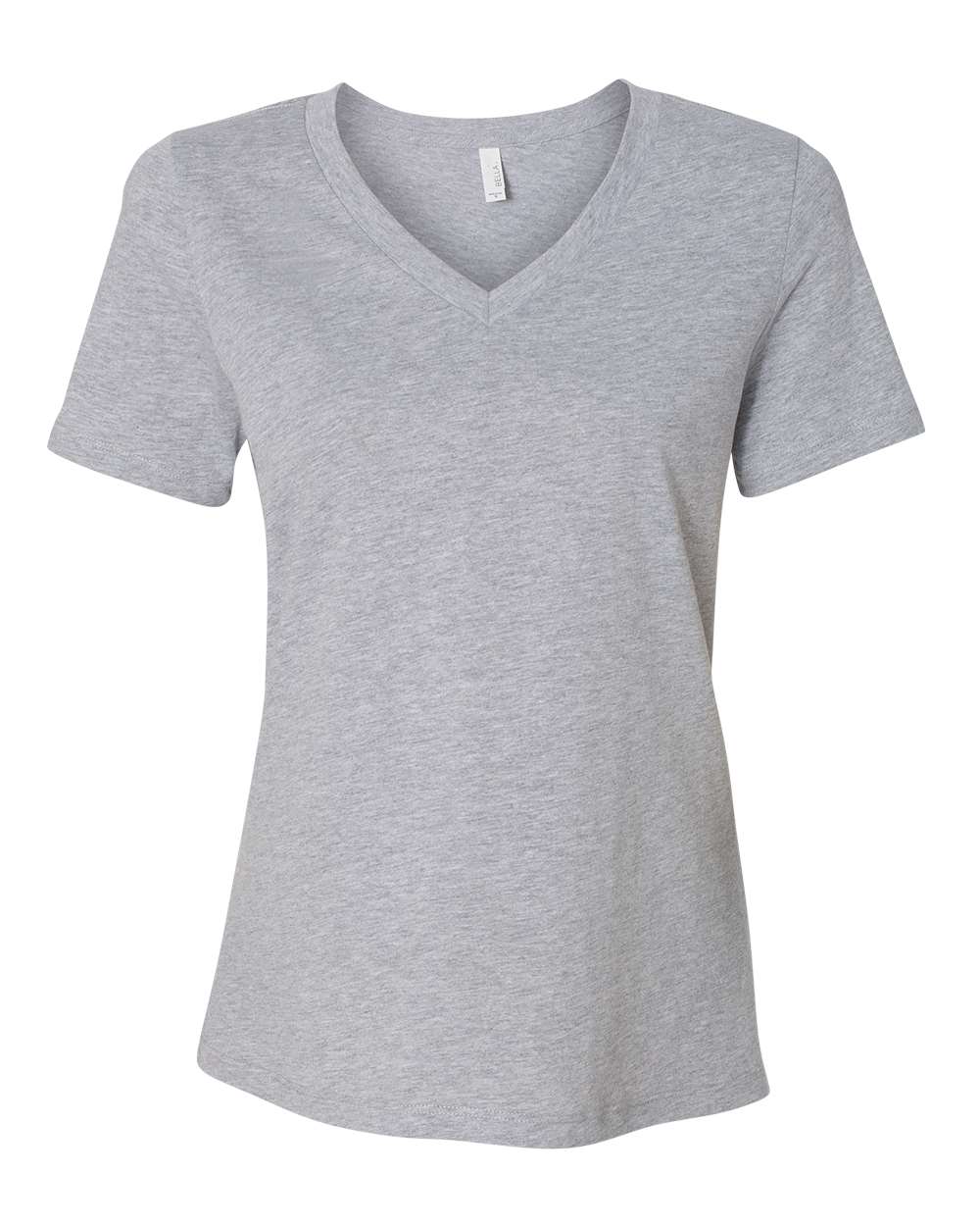 6405CVC Bella + Canvas Ladies Relaxed Heather CVC Jersey V-Neck T-Shirt