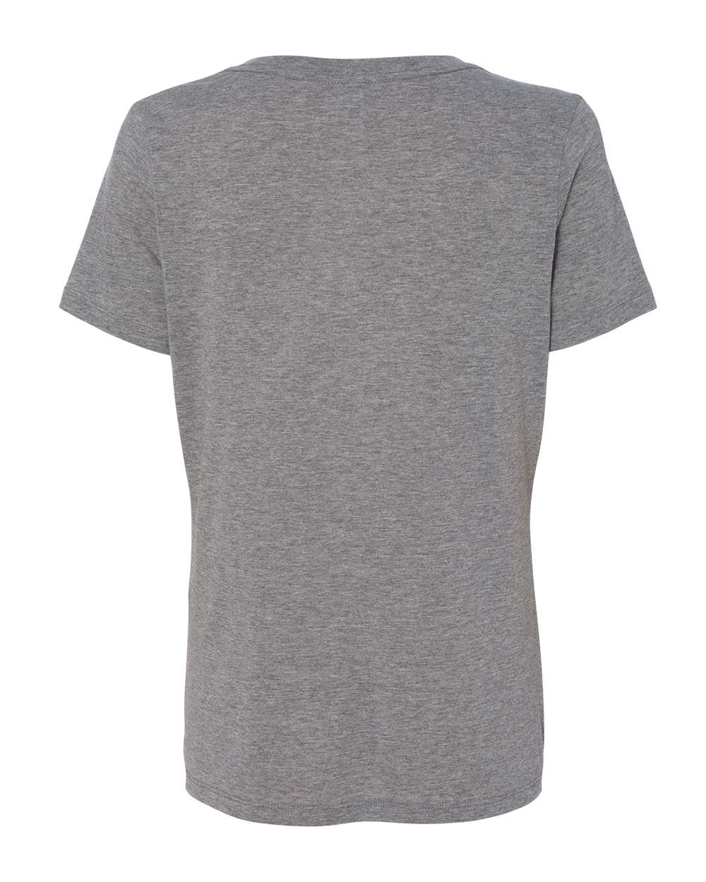 6415 Bella + Canvas Ladies Relaxed Triblend V-Neck T-Shirt - Back Image