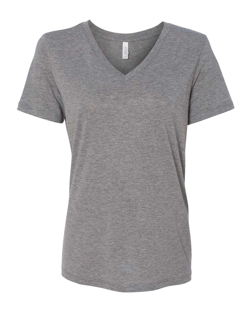 6415 Bella + Canvas Ladies Relaxed Triblend V-Neck T-Shirt