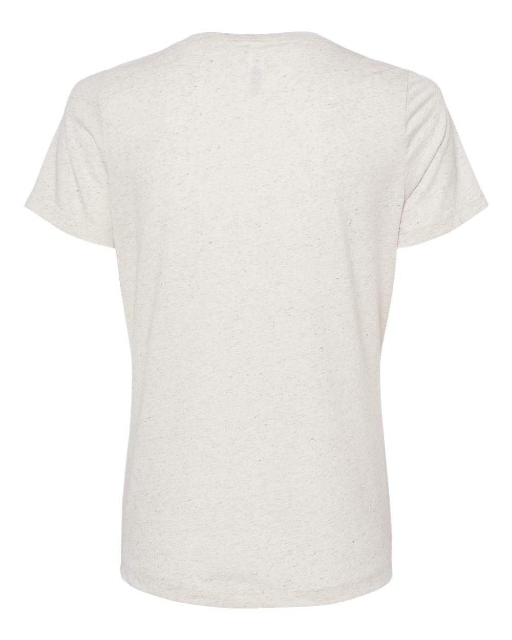 6415 Bella + Canvas Ladies Relaxed Triblend V-Neck T-Shirt - Back Image