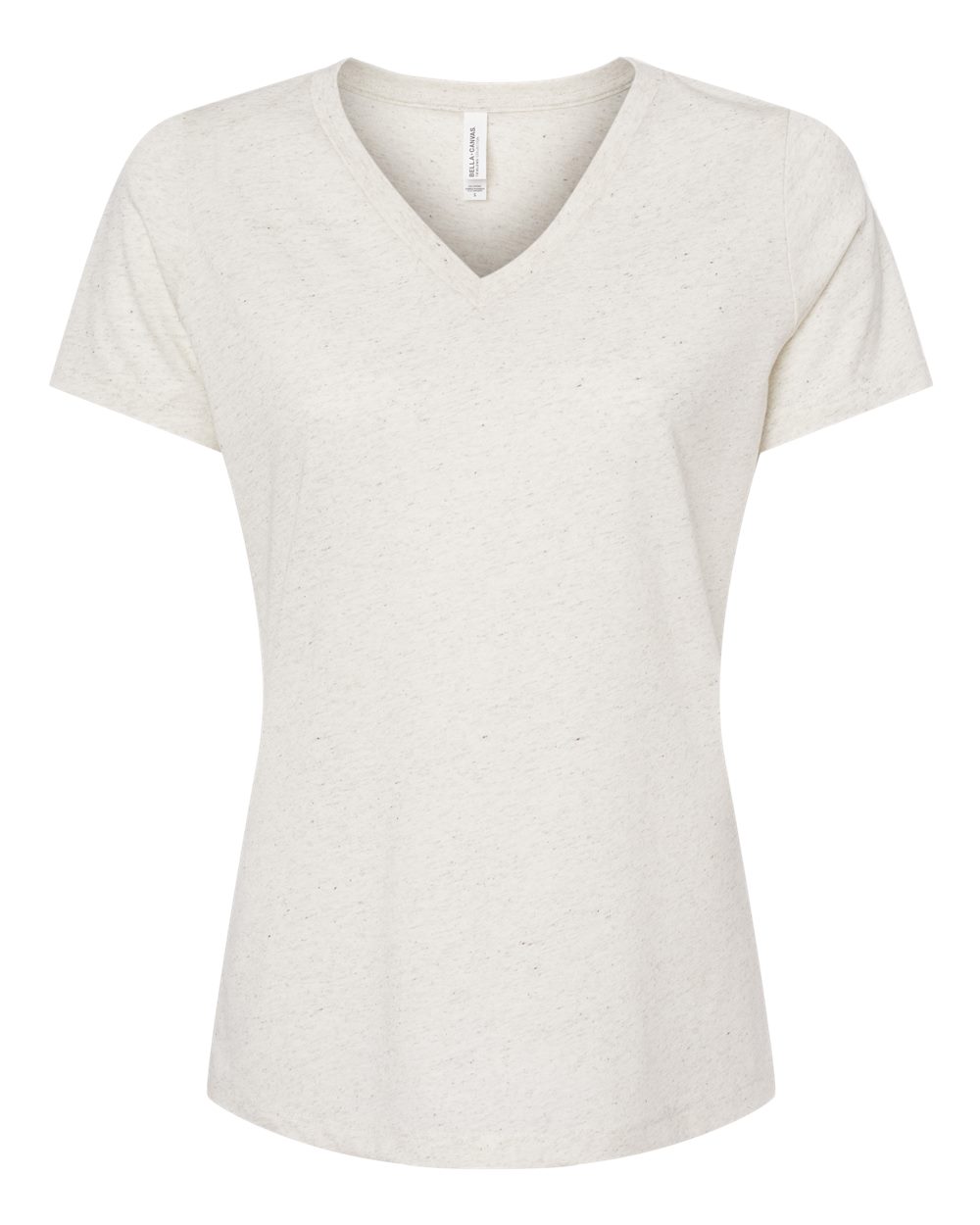 6415 Bella + Canvas Ladies Relaxed Triblend V-Neck T-Shirt