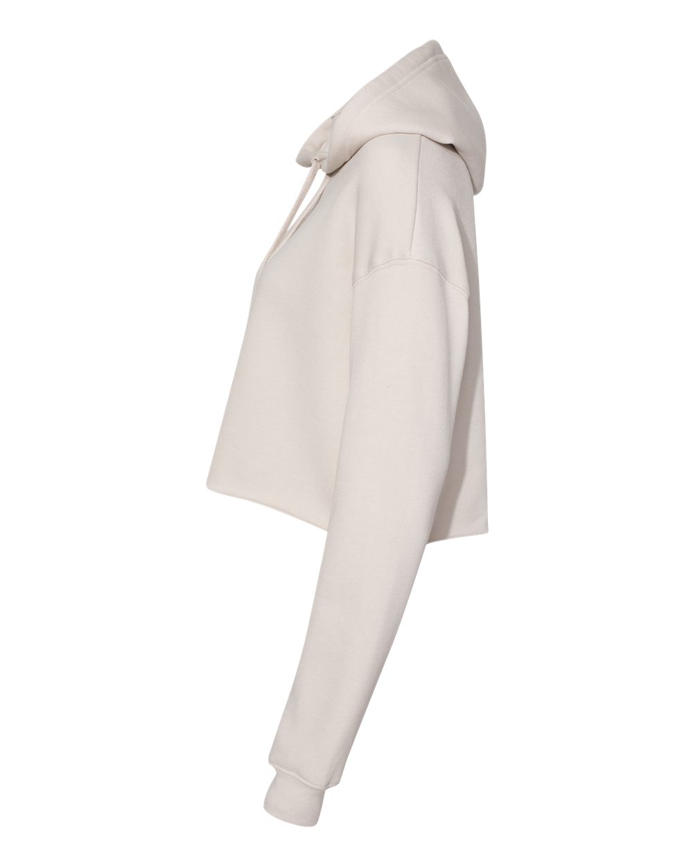 7502 Bella + Canvas Womens Cropped Fleece Hoodie - Siide Image