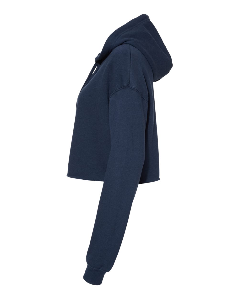 7502 Bella + Canvas Womens Cropped Fleece Hoodie - Siide Image