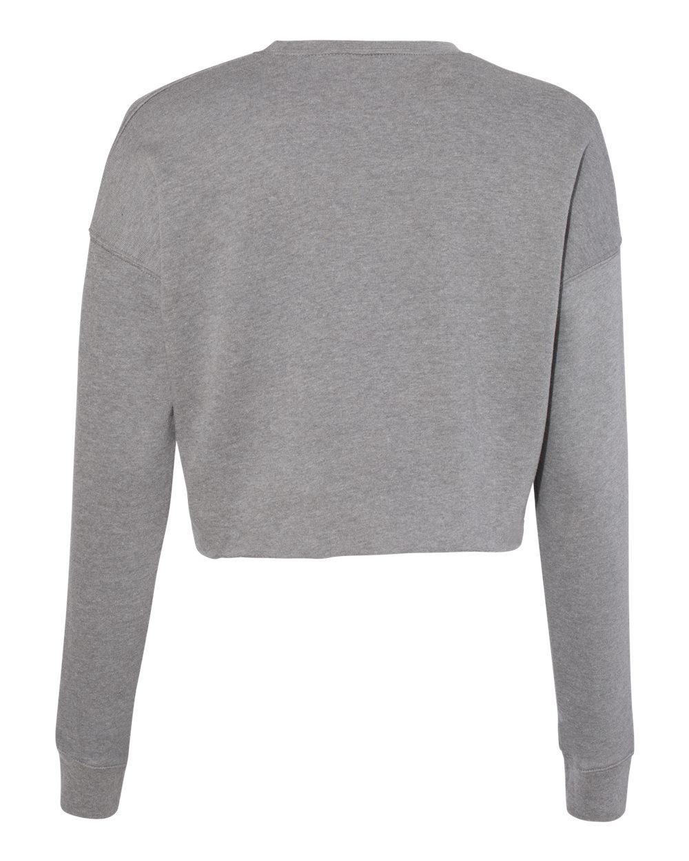 7503 Bella + Canvas Womens Cropped Crew Fleece 7503 Bella + Canvas Womens Cropped Crew Fleece - Back Image
