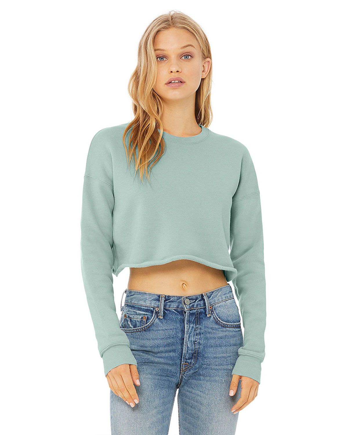 7503 Bella + Canvas Womens Cropped Crew Fleece 7503 Bella + Canvas Womens Cropped Crew Fleece