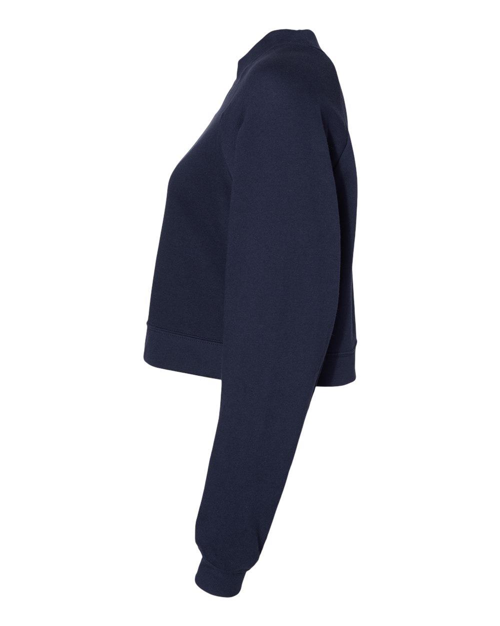 7505 Bella + Canvas Womens Raglan Pullover Fleece - Siide Image