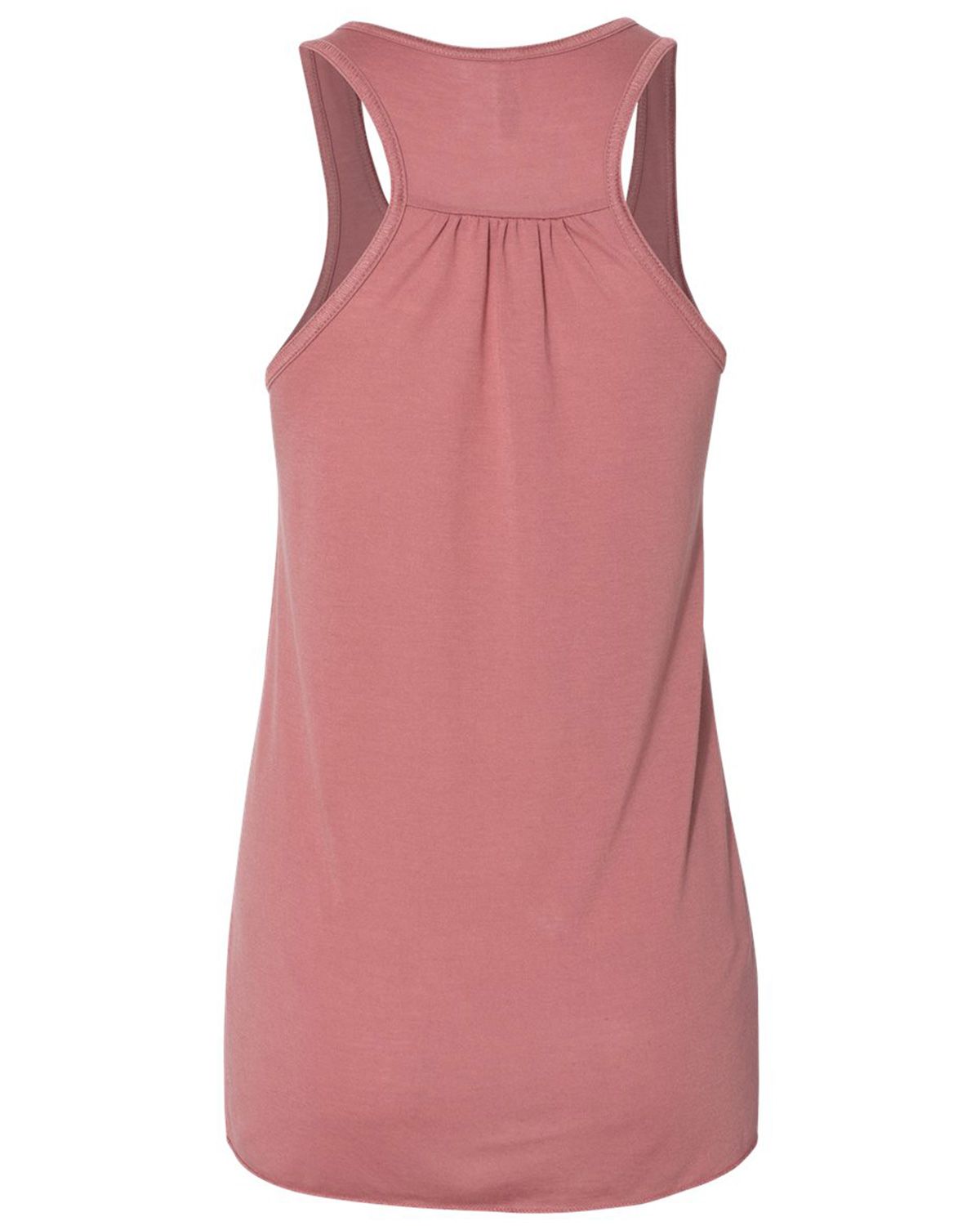 8800 Bella + Canvas Womens Flowy Racerback Tank - Back Image