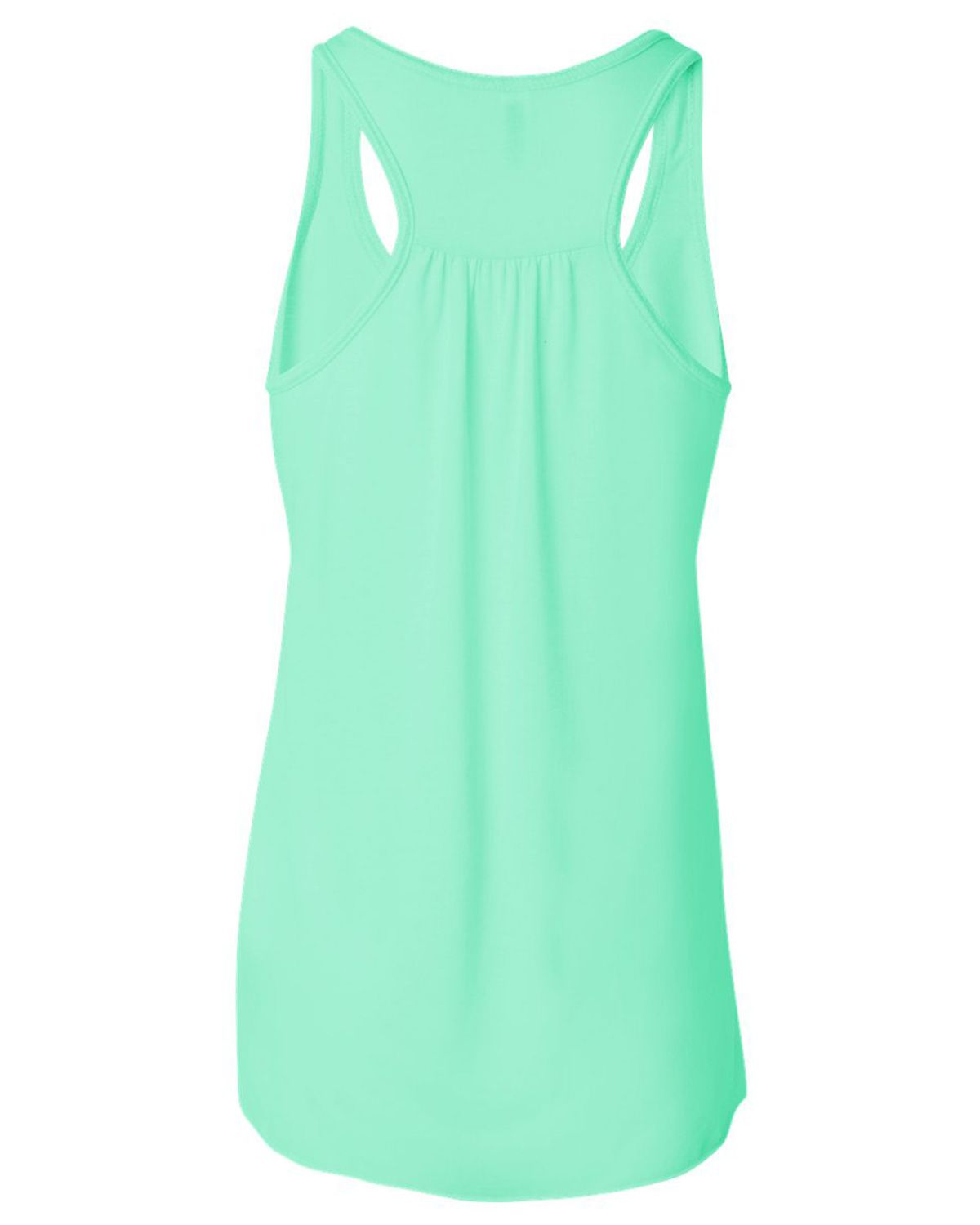 Bella + Canvas Direct to Film (DTF) 8800 Womens Flowy Racerback Tank Bella + Canvas Direct to Film (DTF) 8800 Womens Flowy Racerback Tank - Back Image