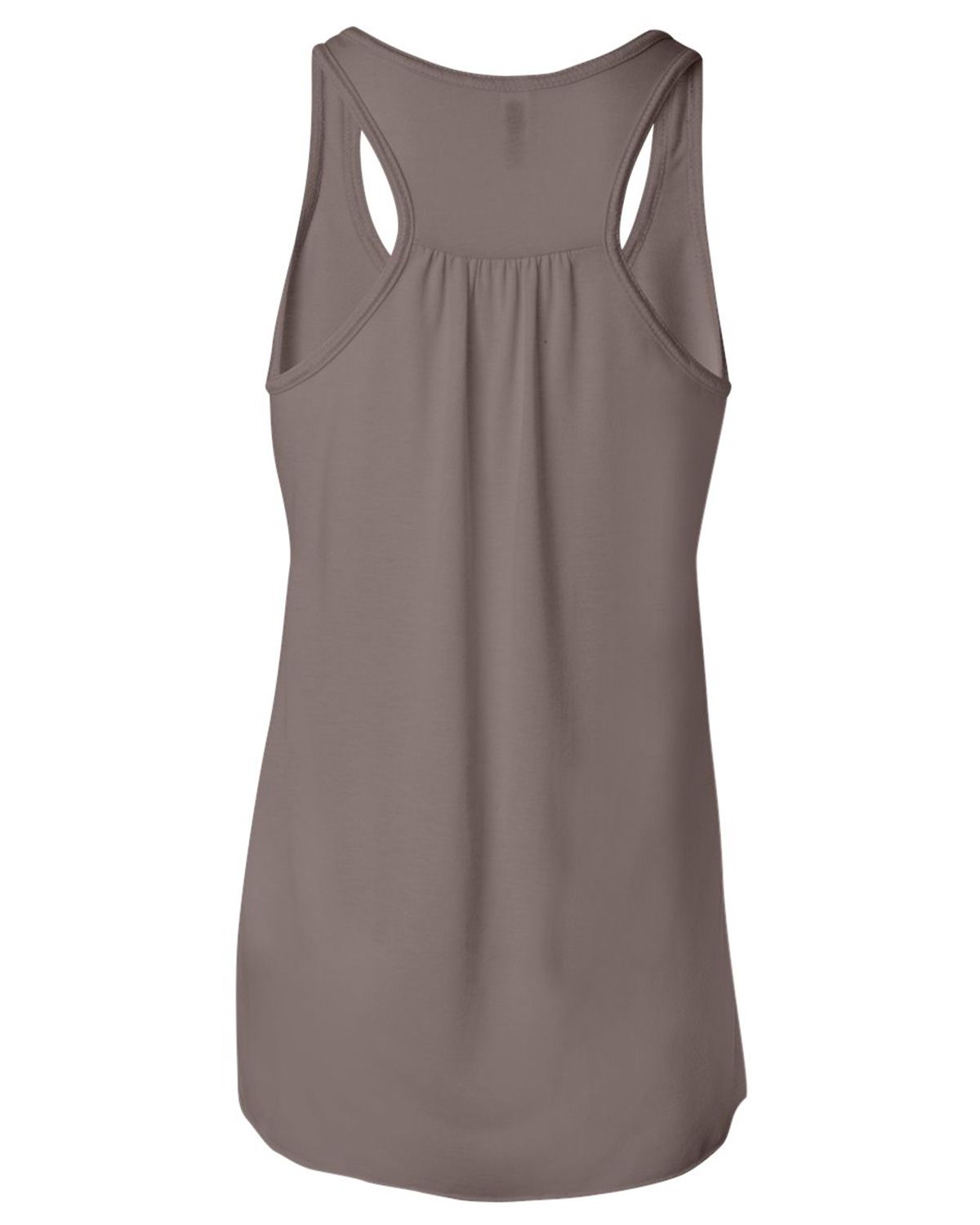 8800 Bella + Canvas Womens Flowy Racerback Tank - Back Image