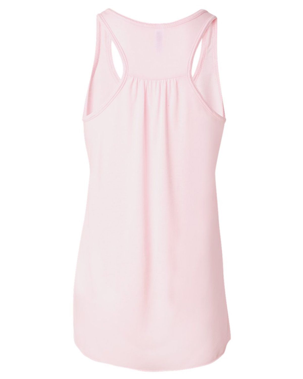 8800 Bella + Canvas Womens Flowy Racerback Tank - Back Image