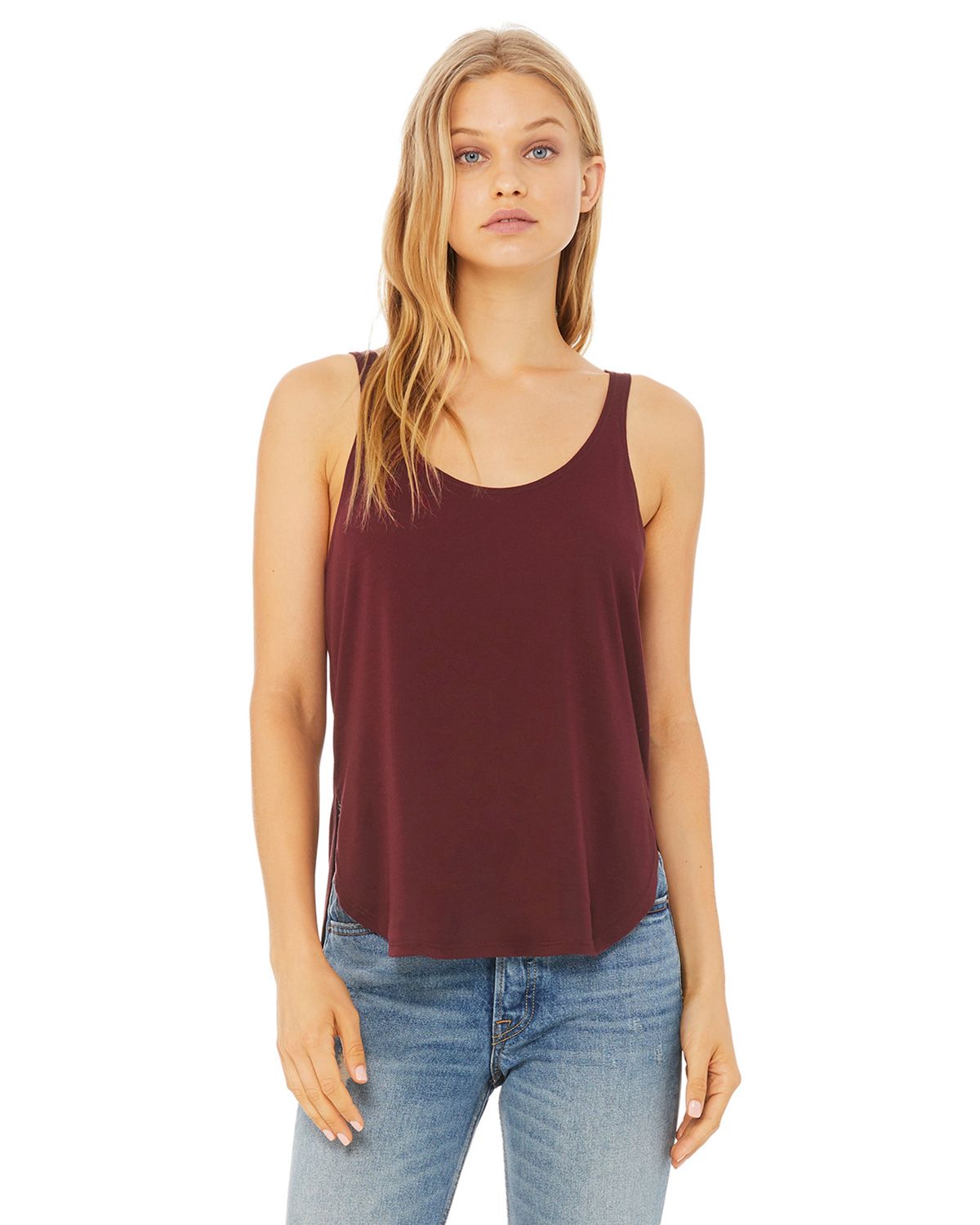 8802 Bella + Canvas Womens Flowy Tank with Side Slit 8802 Bella + Canvas Womens Flowy Tank with Side Slit