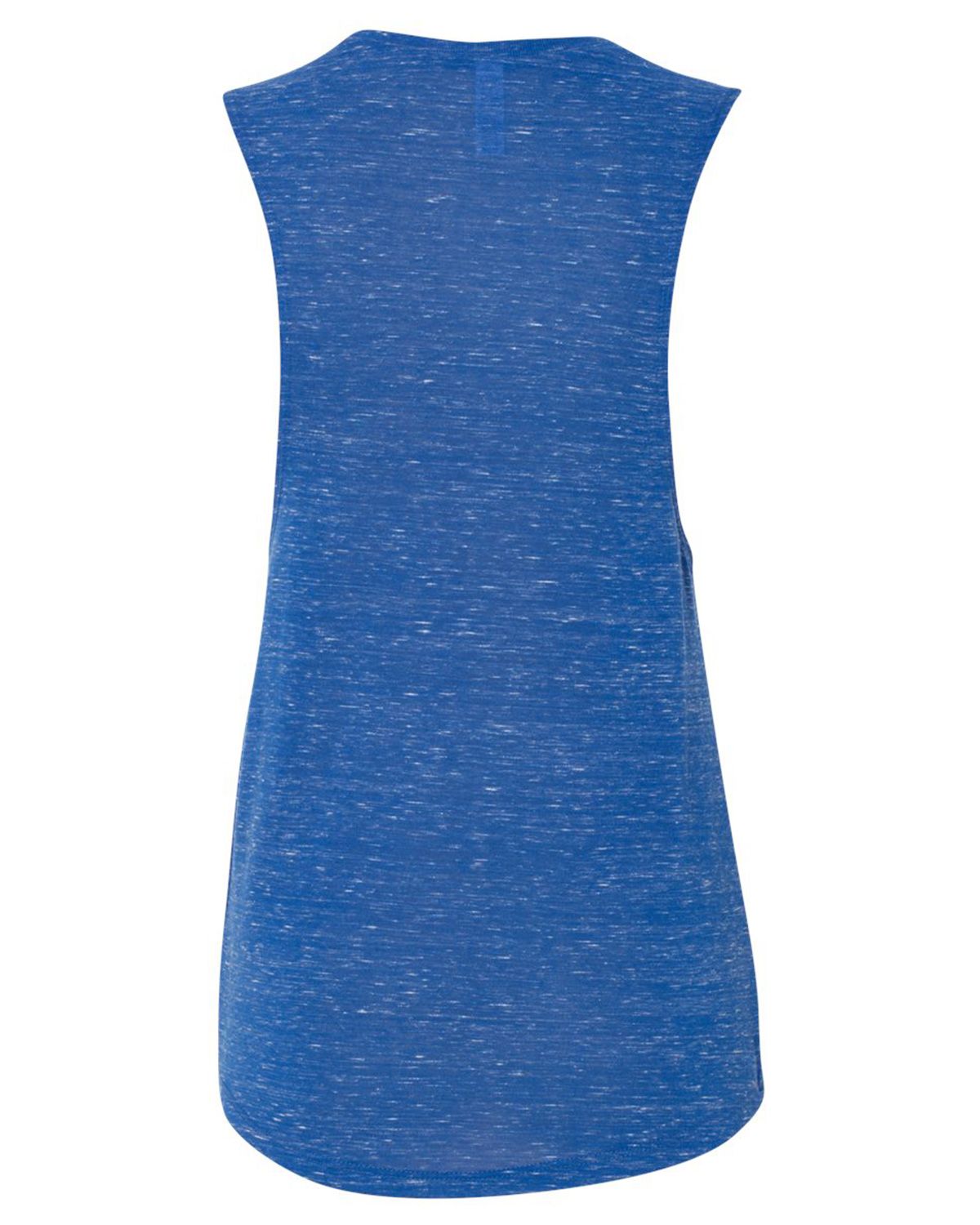 8803 Bella + Canvas Womens Flowy Scoop Muscle Tank - Back Image
