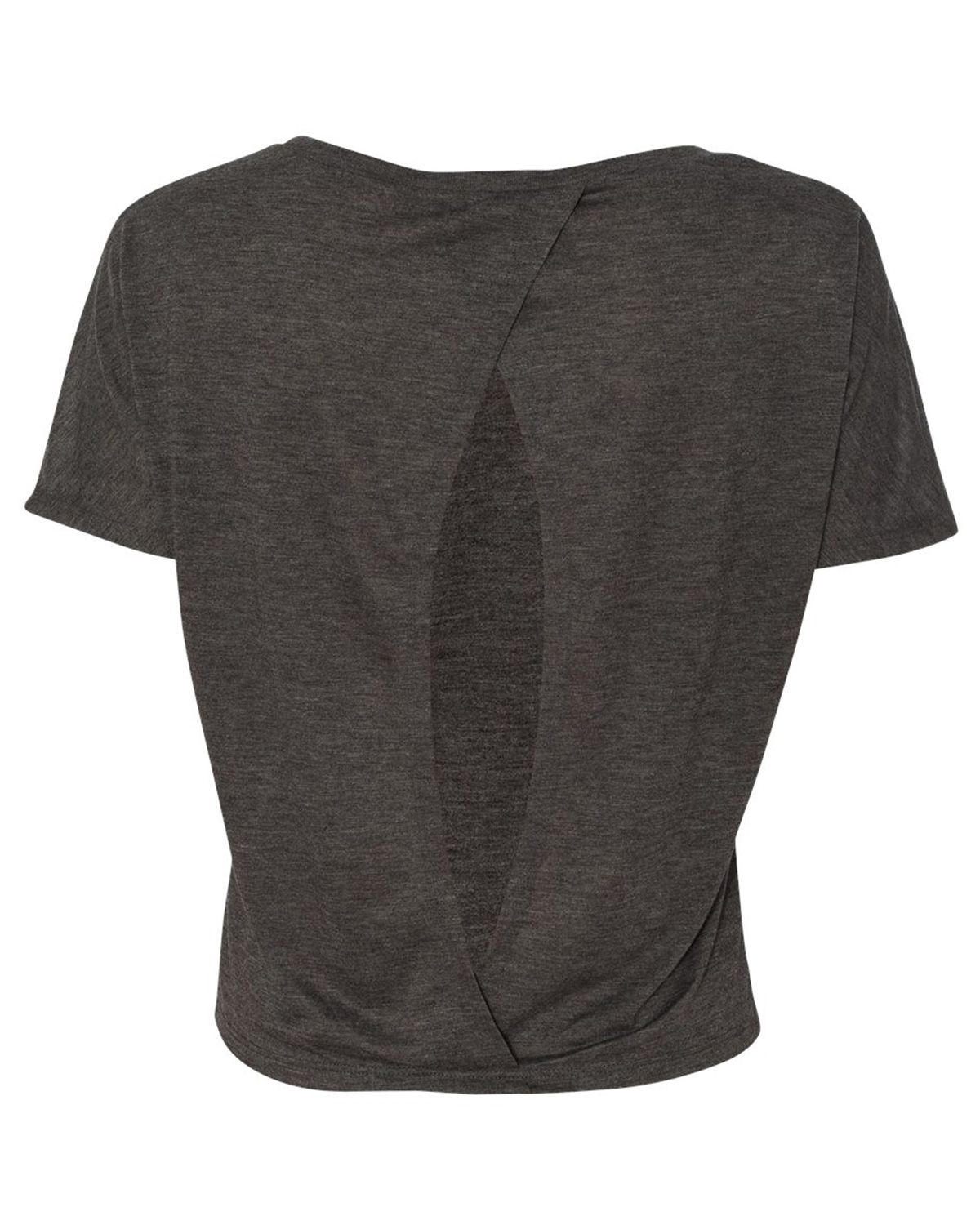 8871 Bella + Canvas Womens Flowy Open Back Tee - Back Image