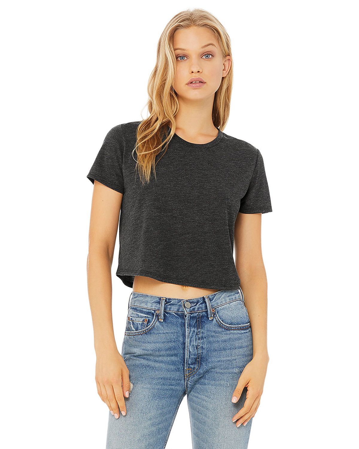8882 Bella + Canvas Women’s Flowy Cropped Tee 8882 Bella + Canvas Women’s Flowy Cropped Tee