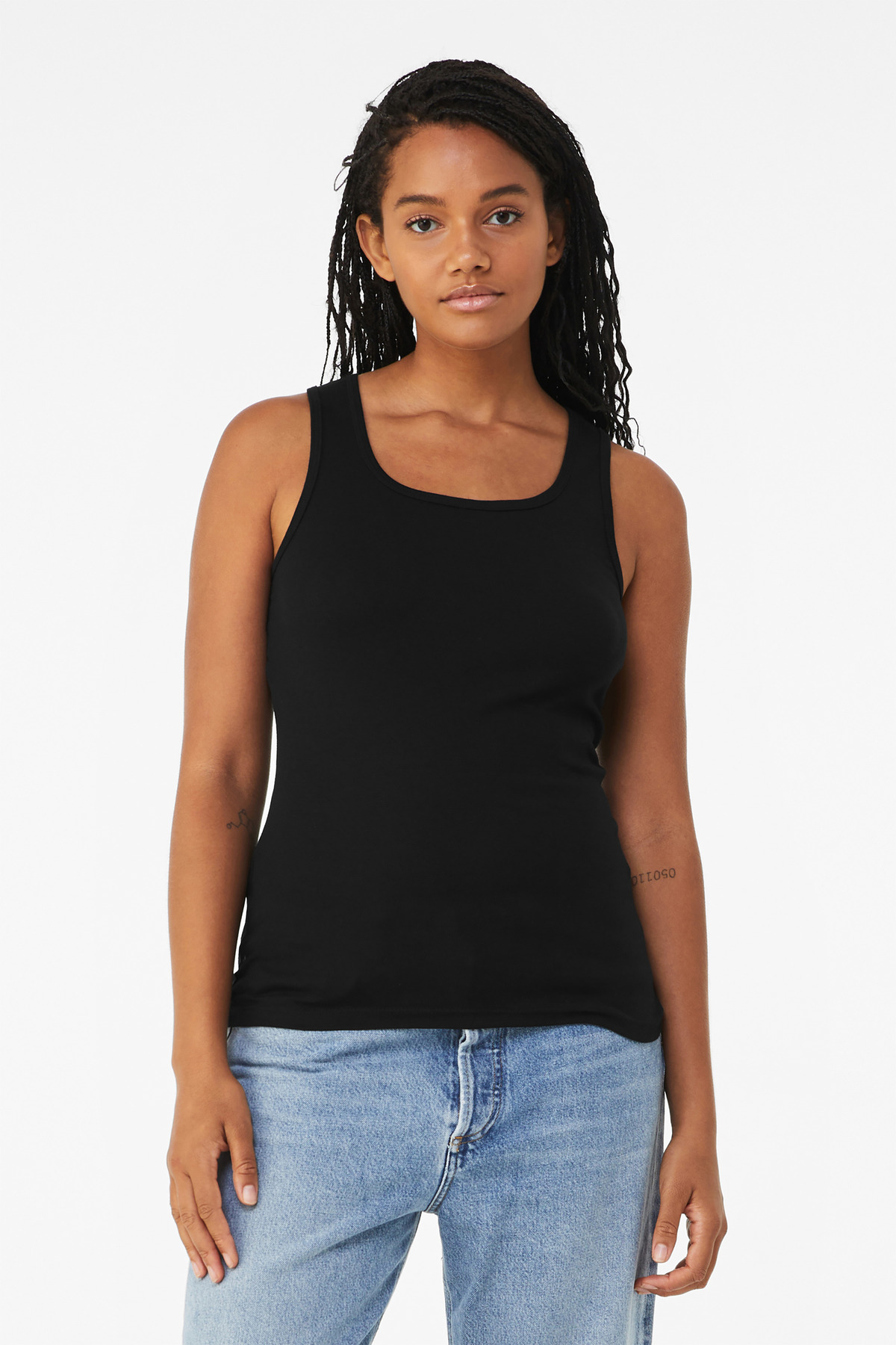 BC1080 Bella + Canvas BELLA+CANVAS Womens Baby Rib Tank