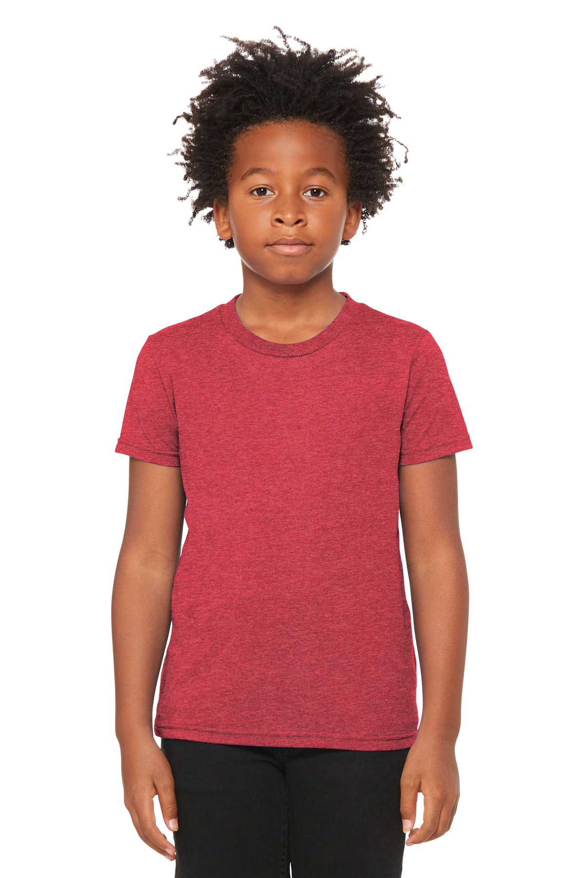 BC3001YCVC Bella + Canvas BELLA+CANVAS Youth Heather CVC Tee
