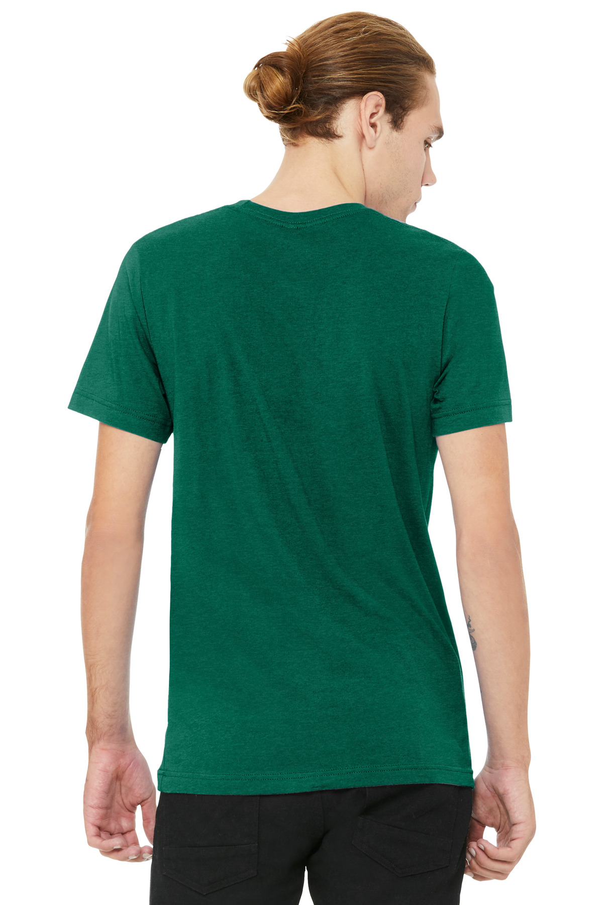 BC3005CVC Bella + Canvas BELLA+CANVAS Unisex Heather CVC V-Neck Tee BC3005CVC Bella + Canvas BELLA+CANVAS Unisex Heather CVC V-Neck Tee - Back Image