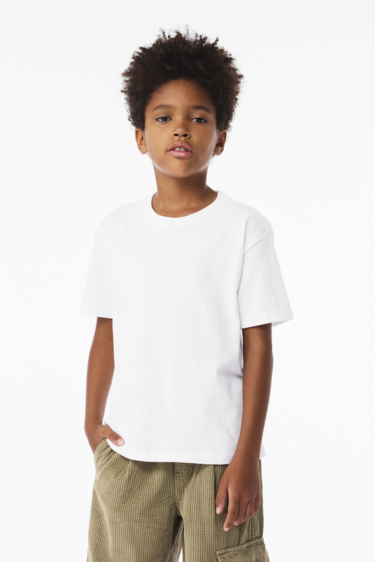 BC3010Y Bella + Canvas BELLA+CANVAS Youth 6-Ounce Heavyweight Tee