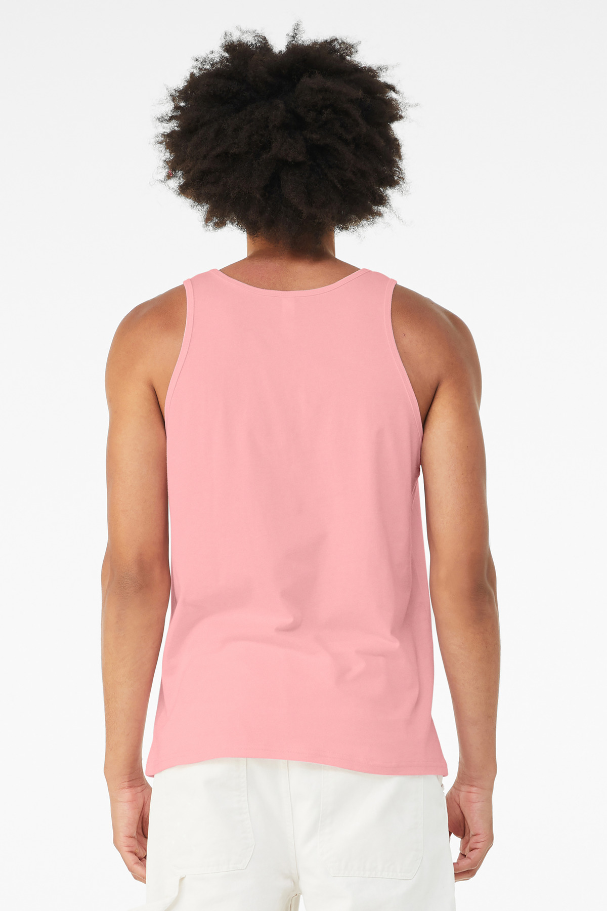 BC3480 Bella + Canvas BELLA+CANVAS Unisex Jersey Tank. - Back Image