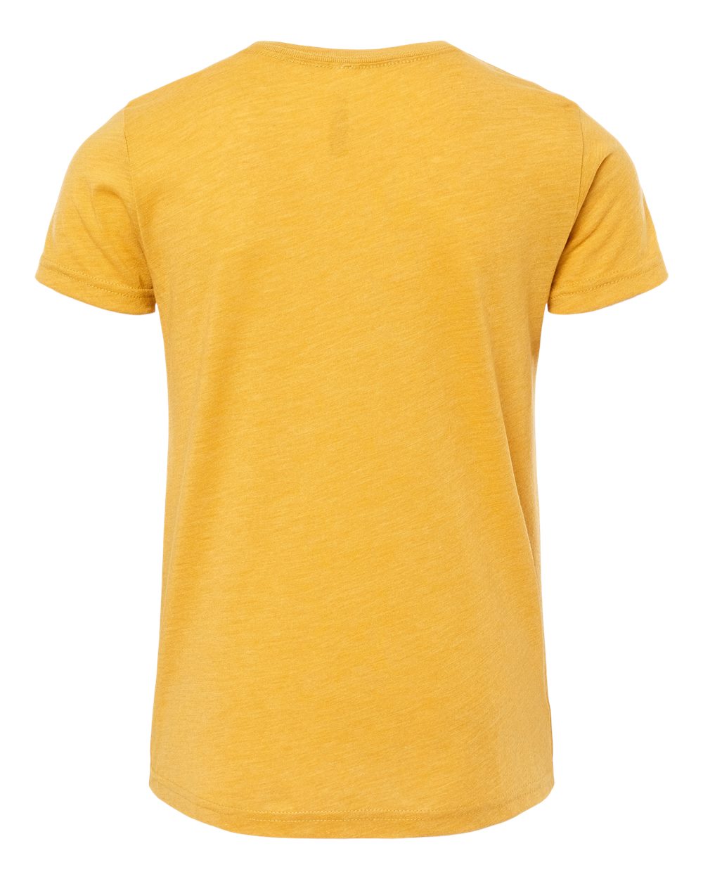 3413Y Bella + Canvas Youth Short Sleeve Triblend T-shirt - Back Image