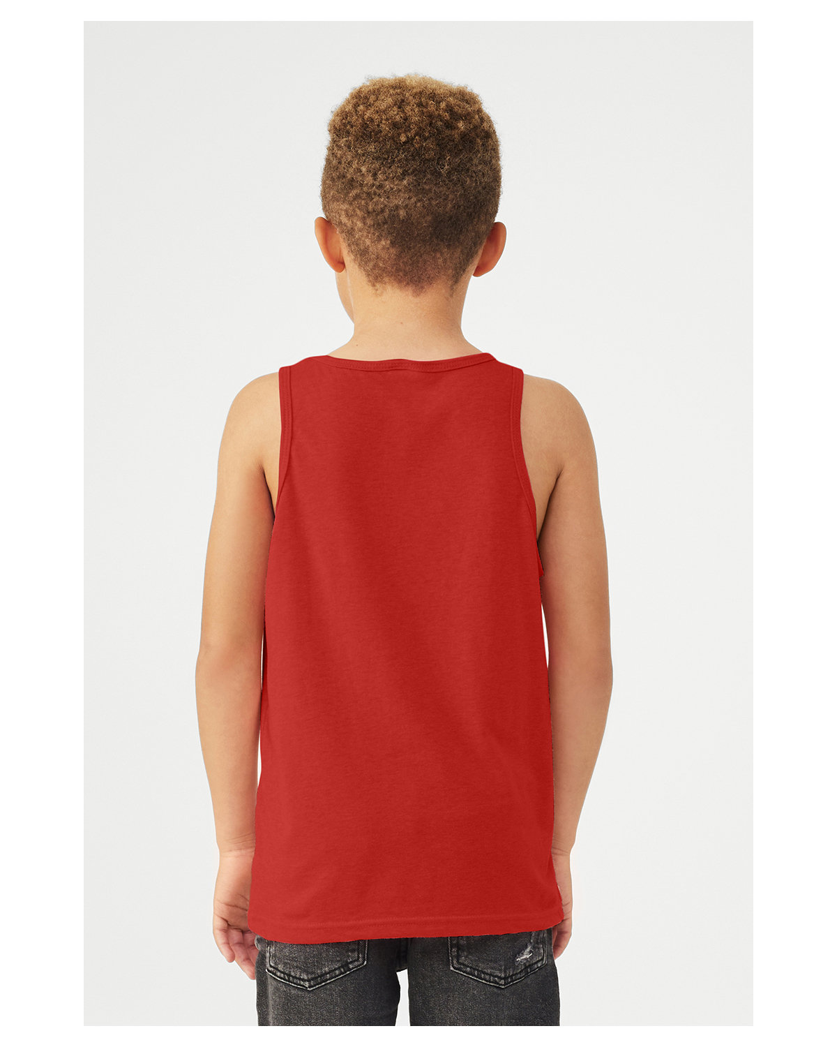 3480Y Bella + Canvas Youth Jersey Tank Top 3480Y Bella + Canvas Youth Jersey Tank Top - Back Image