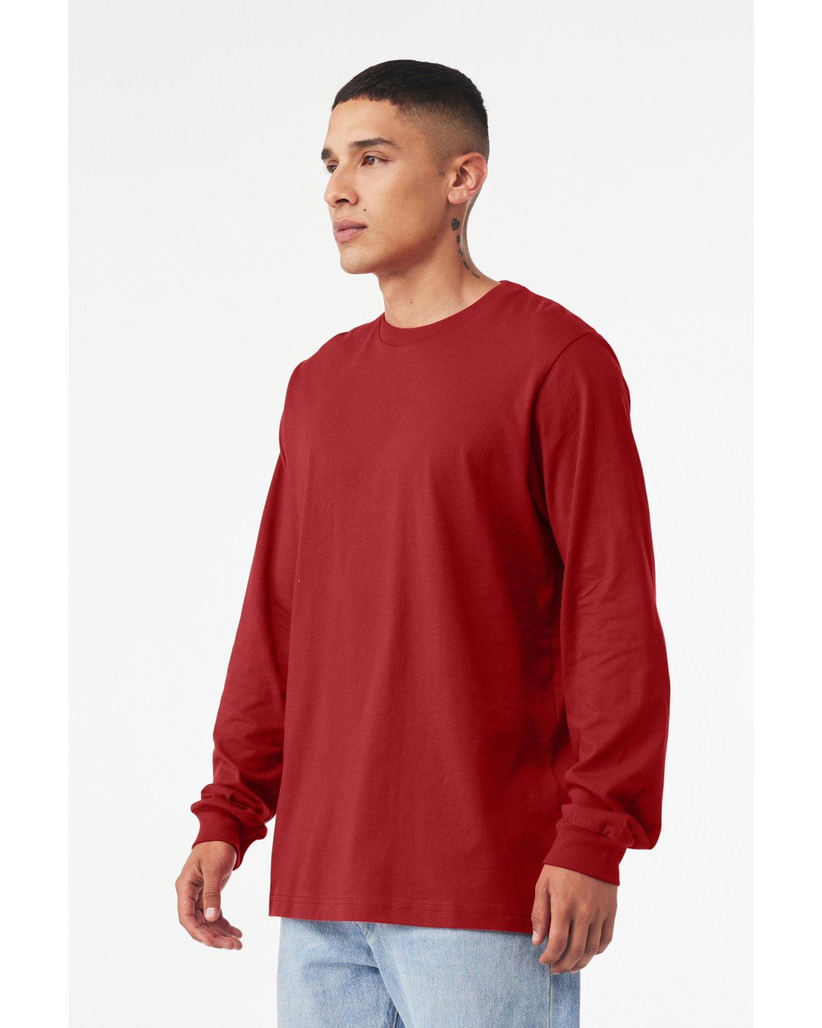 3501 Bella + Canvas Unisex Jersey Long Sleeve T-Shirt - Siide Image