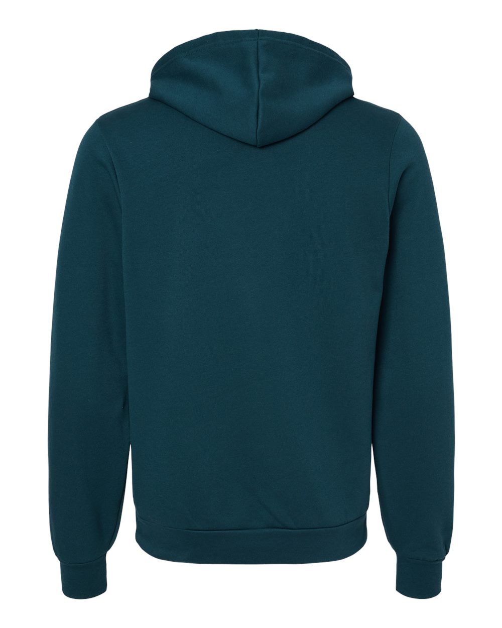 3719 Bella + Canvas Unisex Fleece Pullover Hoodie - Back Image