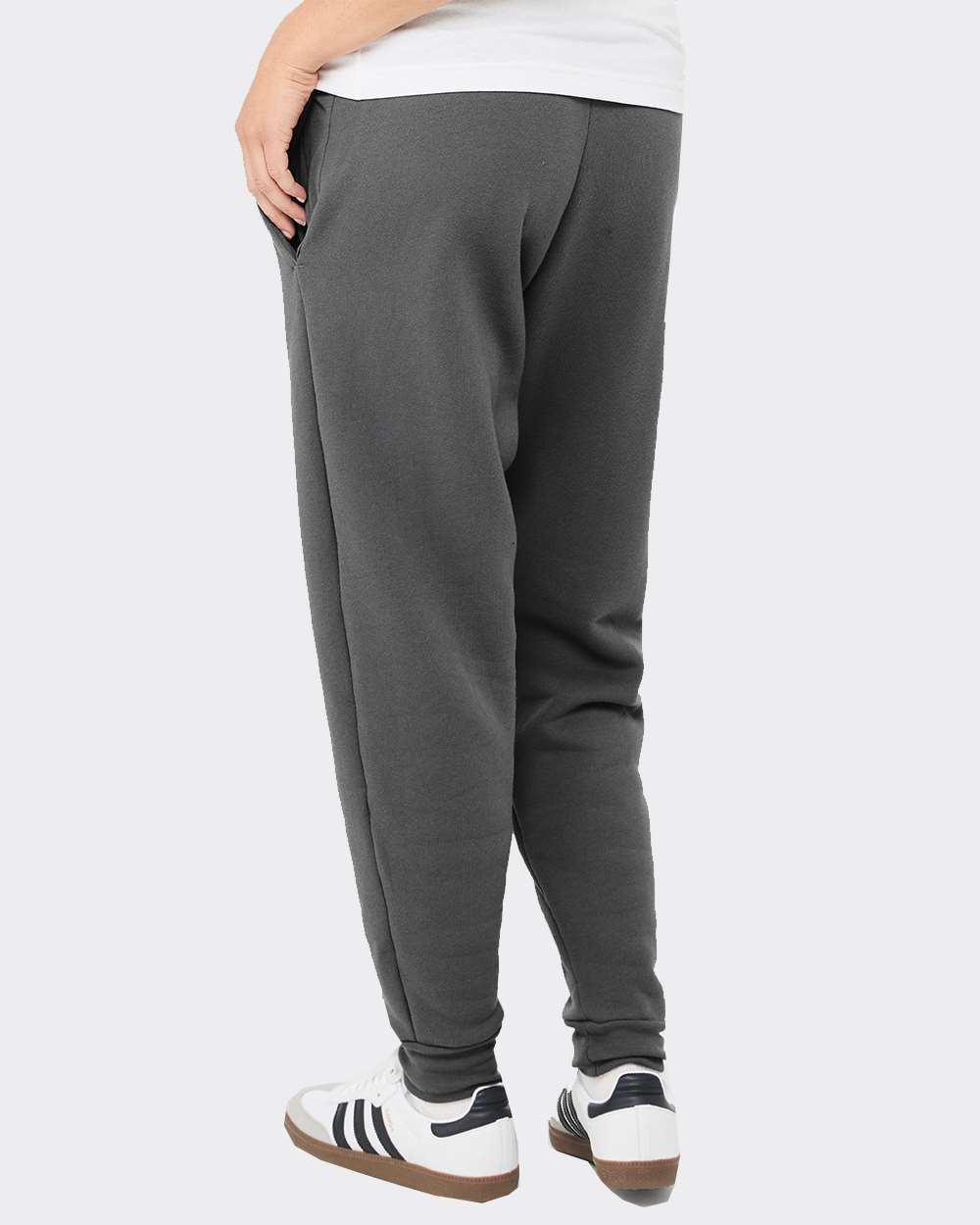 3727 Bella + Canvas Unisex Jogger Sweatpants - Back Image